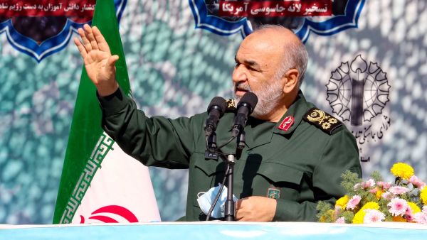 Major General Hossein Salami, chief commander of Iran’s Islamic Revolution Guards Corps