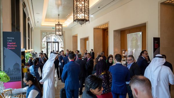 During the event Bloomberg Hosts UAE Capital Markets Forum 2022