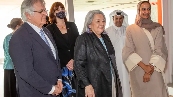The Governer General of Canada Visits Qatar Foundation