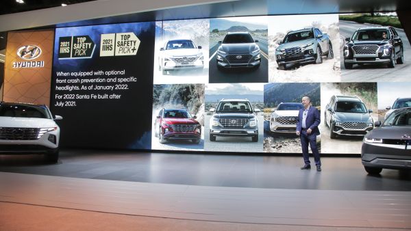 The IIHS award criteria remain unchanged from last year, but, beginning in 2023, IIHS will add two new evaluations to the award requirements. For more information Hyundai Takes the Lead in Safety with Eight 2022 IIHS TOP SAFETY PICKS Awards