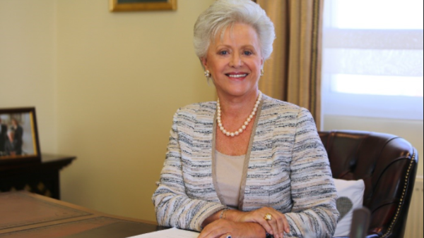 Princess Muna, the president of the Jordanian Nursing Council