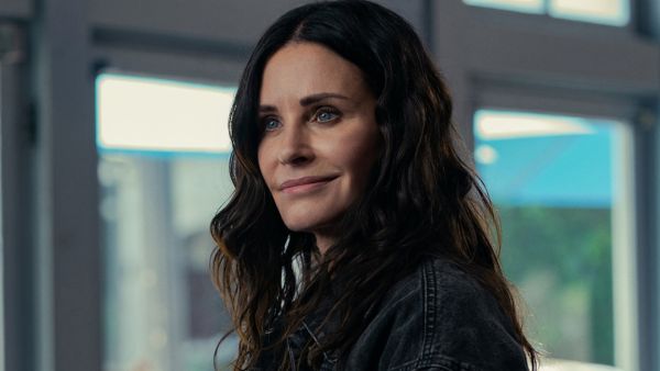 Courtney Cox guest starred on 'Jimmy Kimmel Live!' 