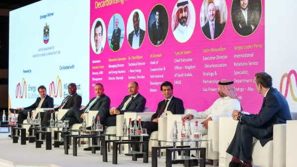 إنجي وجنرال إلكتريك تقودان جلسة نقاش صناعات إزالة الكربون خلال اليوم الختامي لمعرض الشرق الأوسط للطاقة 2022