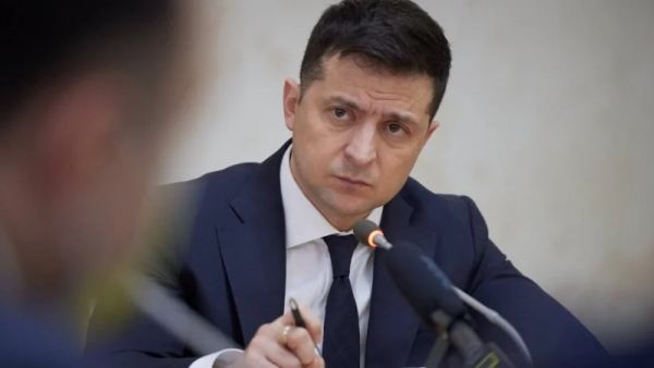 الرئيس الأوكراني فلاديمير زيلينسكي