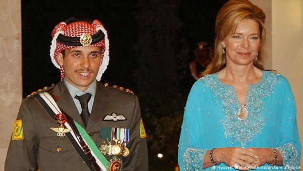 الملكة نور و الأمير حمزة