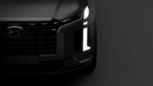 هيونداي تلمح للظهور العالمي الأول لباليسيد Palisade الجديدة بصور تشويقية   