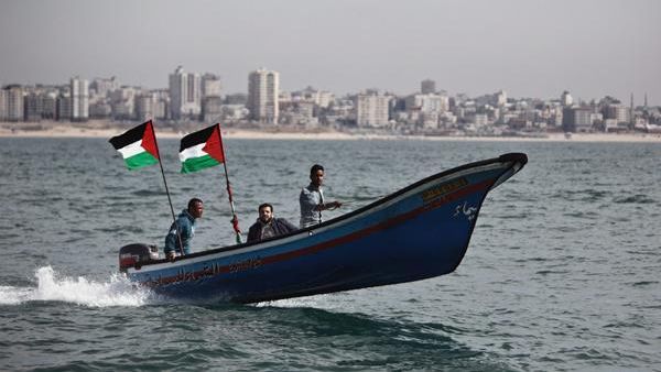 Gaza fishermen 
