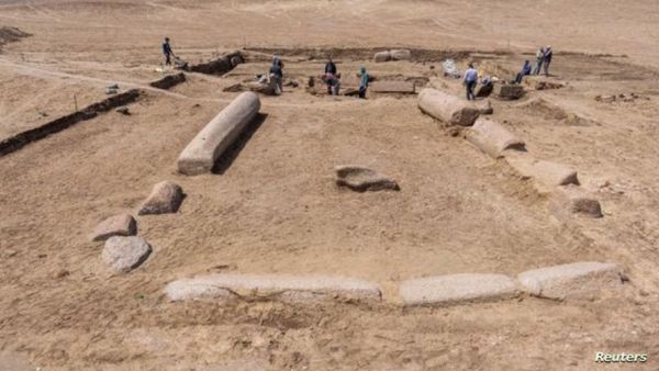 علماء الآثار يعثرون على أنقاض معبد قديم لزيوس في مصر
