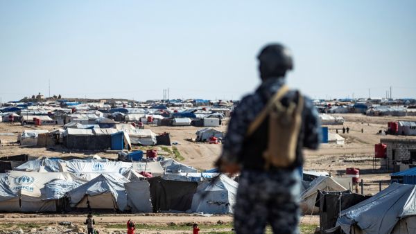 “The presence of the al-Hawl camp in eastern Syria represents a real threat because of the presence of 12,000 terrorists in it, and there are attempts by Daesh to penetrate it.”