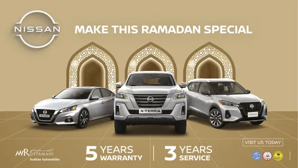 Arabian Automobiles Makes this Ramadan Special with Deals Across Nissan, INFINITI and Renault