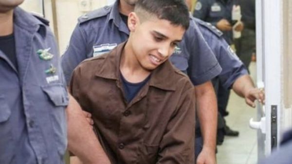 Child prisoner Ahmad Manasra