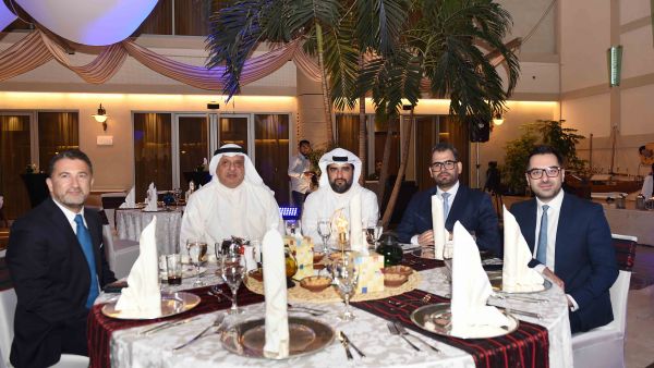 During the event Burgan Bank Honors Journalists During Its Ramadan Ghabqa