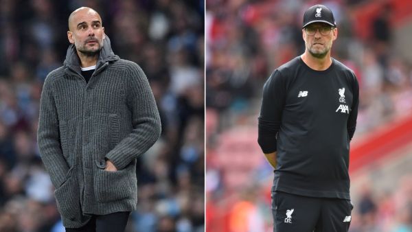 Josep Guardiola and Jurgen Klopp (Photo: AFP)