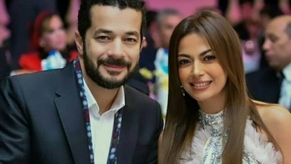 شريف سلامة يحتفل بعيد ميلاد زوجته داليا مصطفى