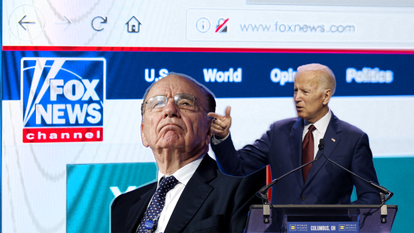 Joe Biden and Rupert Murdoch