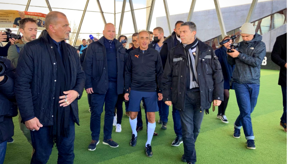 Éric Zemmour and Zinedine Zidane 