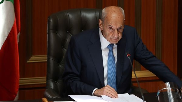 Lebanon's parliament speaker Nabih Berri
