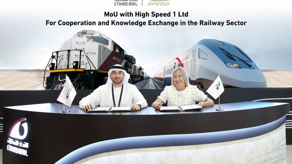During the event Etihad Rail Signs Three Mous With European Companies To Exchange Knowledge and Expertise in the Railway Sector