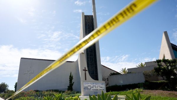 One dead, four critically injured in shooting at California church
