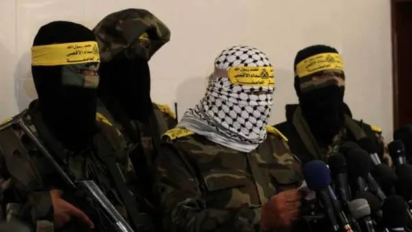 مقاتلون من كتائب شهداء الأقصى