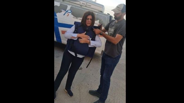 الصورة الاخيرة للشهيدة شيرين ابو عاقلة