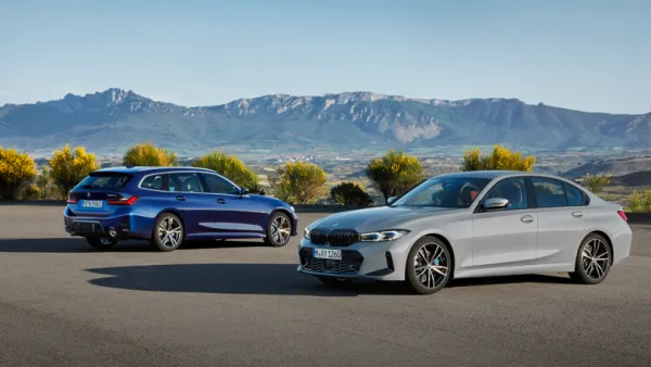 سيارة BMW 3 Series Sedan الجديدة، وسيارة BMW 3 Series Touring الجديدة