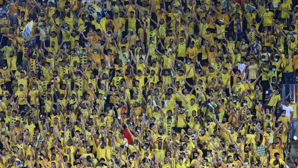 النصر يتطلع لتحقيق الفوز على الحزم (المصدر: أ ف ب)