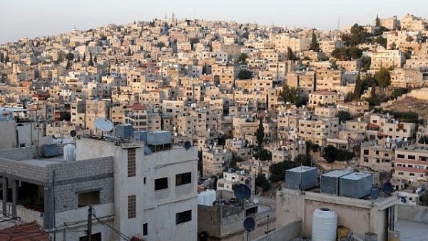 A view of east Amman