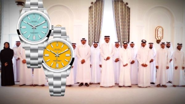 أمير قطر الشيخ تميم يقدم ساعات روليكس للطلبة المتفوقين في الثانوية العامة 