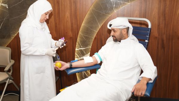 During the event Boursa Kuwait And The Kuwait Clearing Company Organize ‘blood Drive’ In Collaboration With The Central Blood Bank - Kuwait