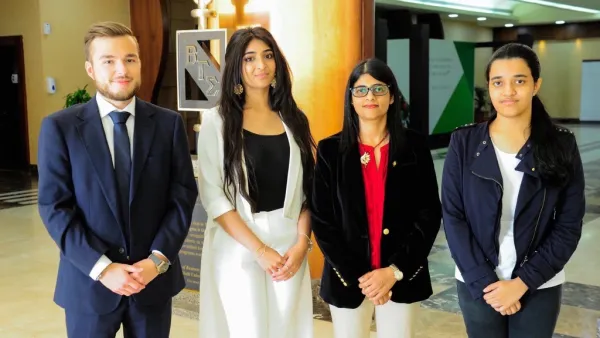 Abu Dhabi University’s BGS Chapter receives the ‘Gold Outstanding Chapter’ award