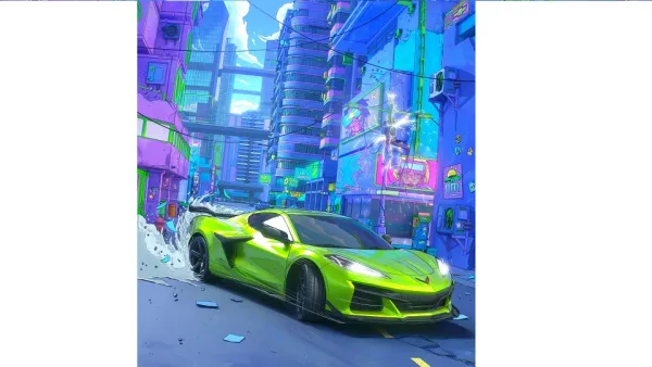 ’كورفيت Z06‘ للعام 2023 تلفت الانتباه مجدَّداً مع عمل NFT إبداعي حصري للفنّان الشهير كسولّو 
