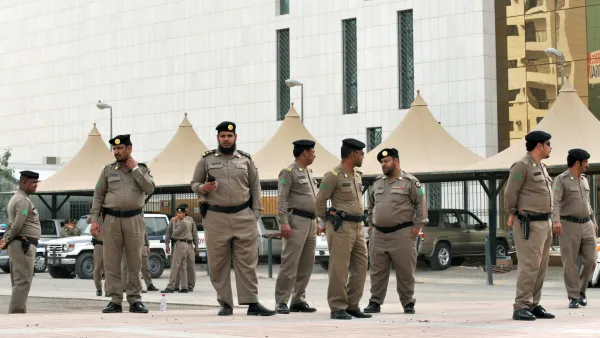 عناصر من الأمن السعودي