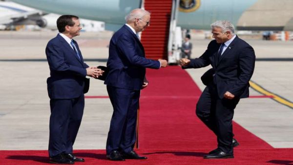 بايدن يستهل زيارته للمنطقة 