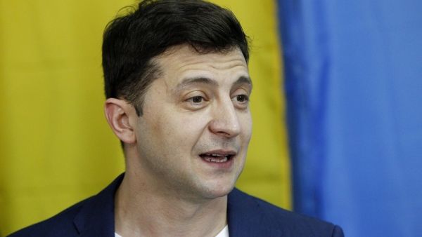 الرئيس الأوكراني فولوديمير زيلينسكي 