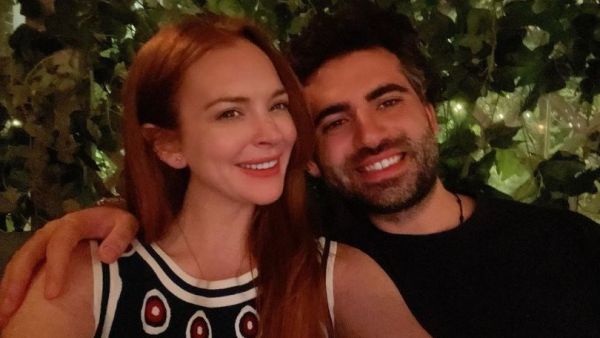 Lindsay Lohan and badr Shammas