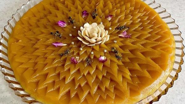وصفة الحلاوة الفارسية بالزعفران