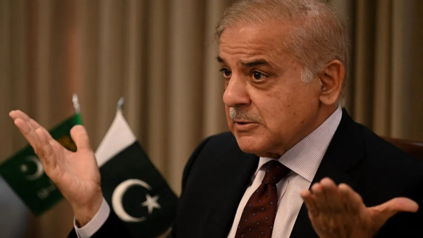 Pakistan's Prime Minister Shehbaz Sharif 
