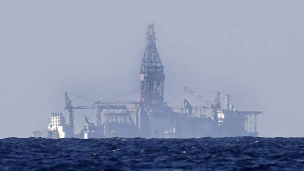 منصة لاستخراخ الغاز في البحر الأبيض المتوسط