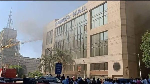 حريق في فندق رمسيس هيلتون