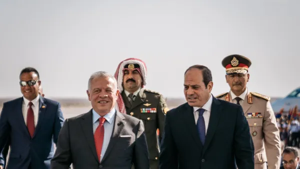 السيسي يستقبل ملك الاردن