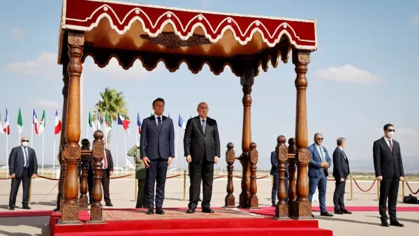 ماكرون : سنعزز العلاقة مع الجزائر