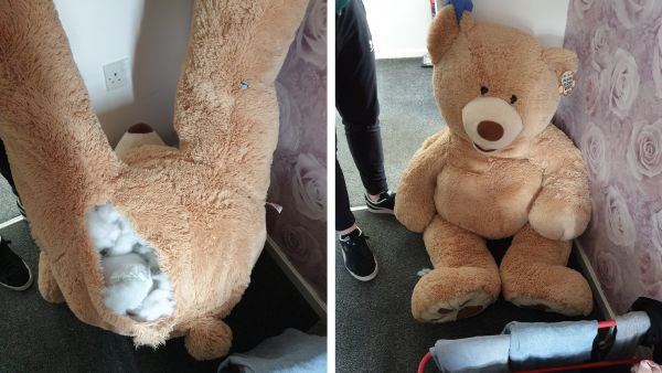 الشرطة البريطانية تعتقل دمية "دبّ" تتنفس