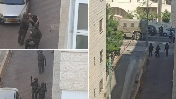 الاحتلال الإسرائيلي يقتحم رام الله ويعتقل فلسطينيين