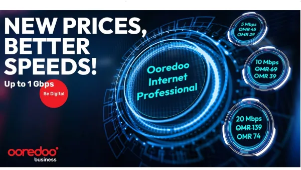 Revamped Ooredoo Internet Professional Plans Keep Businesses on the Fast Track
