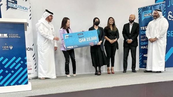 خلال الحدث طالبان من جورجتاون يفوزان بمبلغ 25000 ريال لكل في مسابقة للأفكار العلمية