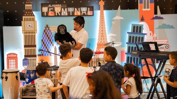During the event Al Hamra Shopping Center Launches ‘Al Hamra Terminal’ - Win the Perfect Summer Holiday Destination