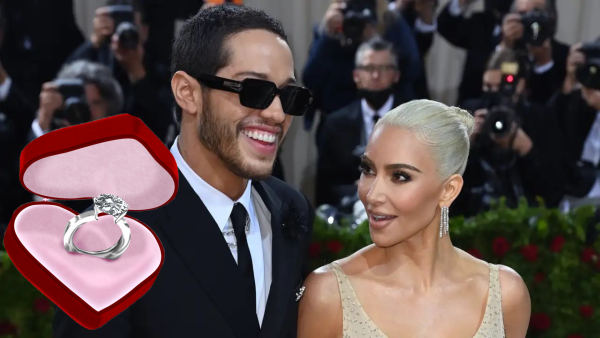 Kim Kardashian and Pete Davidson