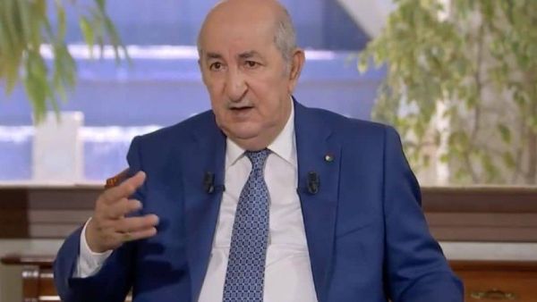 رئيس الجزائر عبد المجيد تبون
