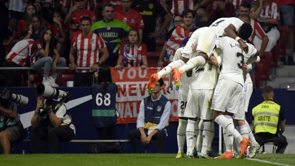 ريال مدريد يتفوق على أتلتيكو (المصدر: أ ف ب)